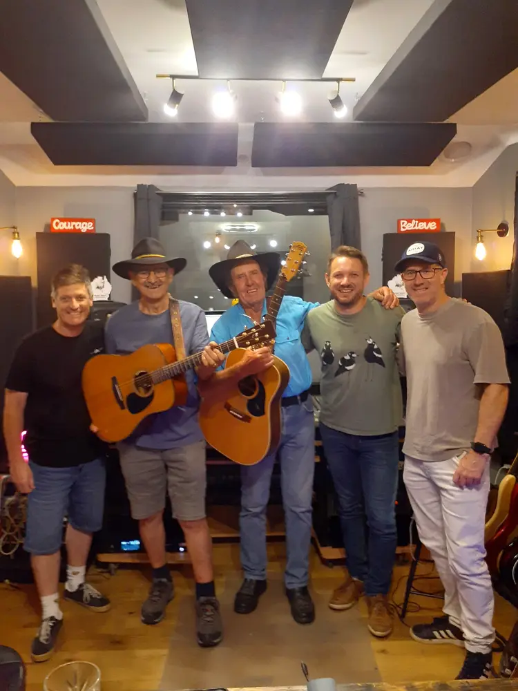 Ernie Constance and his band
