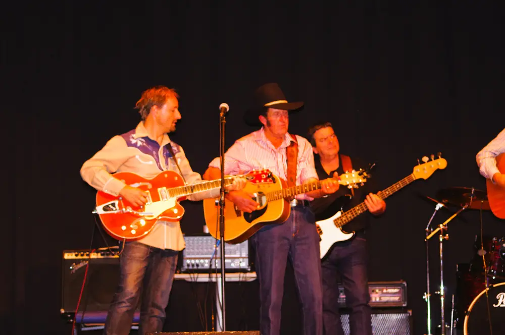 Ernie Constance performing live on stage